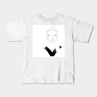 anya taylor joy sketch Kids T-Shirt